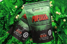 Load image into Gallery viewer, This popcorn boasts fresh red chile sourced directly from New Mexico.  A perfect spicy flavor with a hint of real dried lime, it finishes with a perfect zest!  NON GMO | GLUTEN FREE | VEGAN DAIRY FREE | NO PRESERVATIVES | NUT FREE