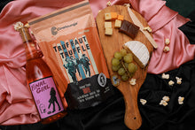 Load image into Gallery viewer, Just like French 'New Wave' cinema, this popcorn is deep, earthy, and complex.  With oh-so-subtle hints of the most bourgeois of the fungi family, this elevated popcorn will have you channeling your inner Jean Seberg or Francois Truffaut in no time!  NON GMO | GLUTEN FREE | VEGAN | DAIRY FREE | NO PRESERVATIVES | NUT FREE | KETO FRIENDLY