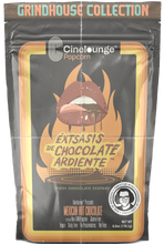 Load image into Gallery viewer, Mexican hot chocolate popcorn. NON GMO | GLUTEN FREE | DAIRY FREE | VEGAN | NUT FREE | NO PRESERVATIVES