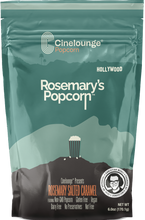 Load image into Gallery viewer, This popcorn is so good we are surprised it isn't contraband. This popcorn has dimensions. Popcorn for the connoisseur, this delightful snack will have you pondering its many nuances, including its subtle notes of Rosemary.  Finished with just the right amount of sea salt, this popcorn is the perfect balance of savory and sweet.  NON-GMO | DAIRY FREE | PRESERVATIVE FREE | NUT FREE | GLUTEN FREE