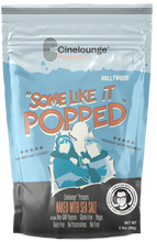 Load image into Gallery viewer, This delicious blend is our staple. A classic. The one you can turn to and trust. Kinda like when you really don't want to venture into new territory with a new filmmaker that did well on the festival circuit, you just feel like switching on CASABLANCA or THE GODFATHER.  Like your most comfy pair of sweats, this popcorn will make you feel good.  Light, crunchy and salty, and uses only three ingredients! A classic for your top 10 list.  VEGAN | NUT FREE | NON GMO | DAIRY FREE | NO PRESERVATIVES