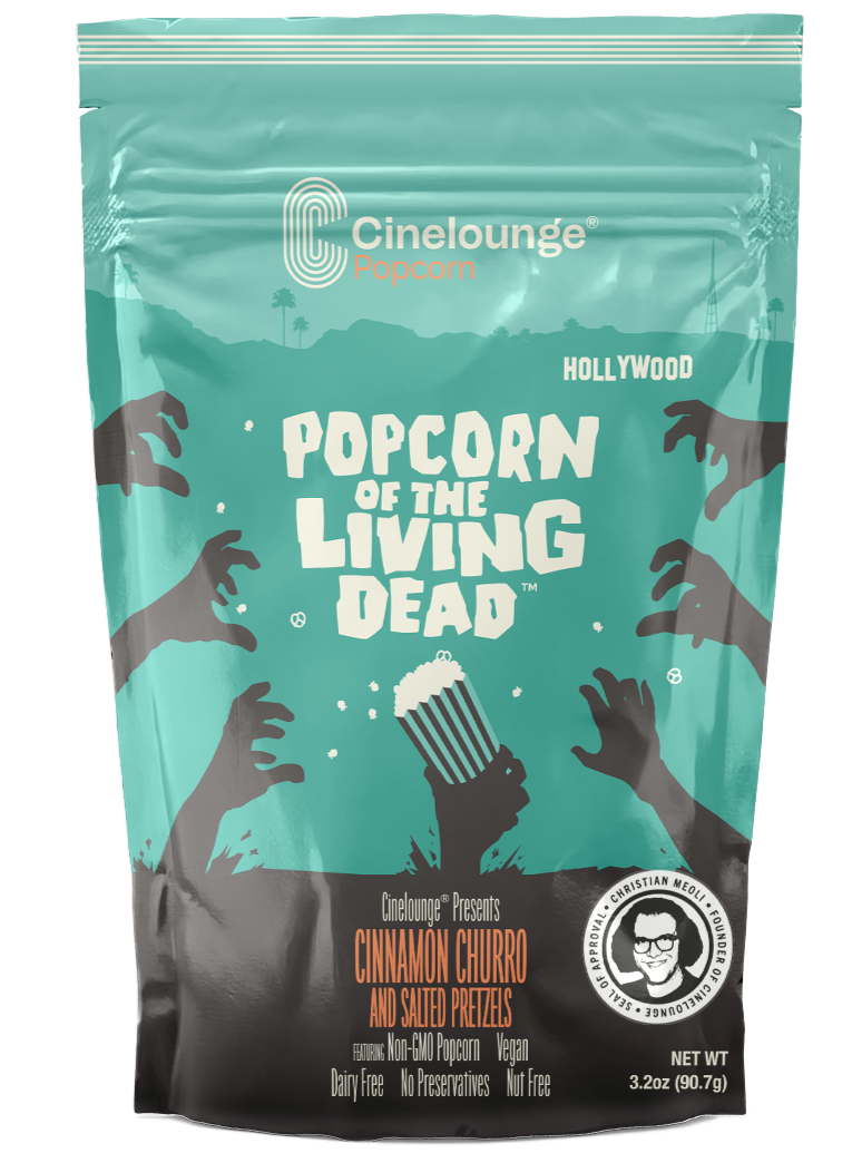 Forget about 'brains' being the flavor 'du jour' for the undead! These bags of cinnamon, Churro, and pretzel-filled goodness are zombie approved - and the living like it even more!   When you feast your eyes on this popcorn, you too will take on traits of our living-dead friends. The symptoms are;  - Salivating mouth  - Insatiable appetite  And what is even more amazing, is this decadent snack is quite healthy!  NON GMO | VEGAN | DAIRY FREE | NUT FREE | NO PRESERVATIVES
