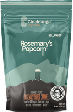 Load image into Gallery viewer, This popcorn is so good we are surprised it isn&#39;t contraband. This popcorn has dimensions. Popcorn for the connoisseur, this delightful snack will have you pondering its many nuances, including its subtle notes of Rosemary.  Finished with just the right amount of sea salt, this popcorn is the perfect balance of savory and sweet.  NON-GMO | DAIRY FREE | PRESERVATIVE FREE | NUT FREE | GLUTEN FREE
