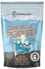 Load image into Gallery viewer, This delicious blend is our staple. A classic. The one you can turn to and trust. Kinda like when you really don&#39;t want to venture into new territory with a new filmmaker that did well on the festival circuit, you just feel like switching on CASABLANCA or THE GODFATHER.  Like your most comfy pair of sweats, this popcorn will make you feel good.  Light, crunchy and salty, and uses only three ingredients! A classic for your top 10 list.  VEGAN | NUT FREE | NON GMO | DAIRY FREE | NO PRESERVATIVES
